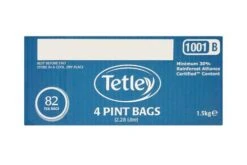 Tetley 4 Pint Tea Bags Pack Size: 1 X 82