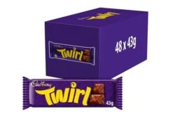 Cadbury Twirl Chocolate Bar 43g Pack Size: 48 X 43g