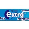 Extra Peppermint Sugarfree Chewing Gum 10 Pieces Pack Size: 1 X 30 (10 Pellets) -Snack Store 101018 1