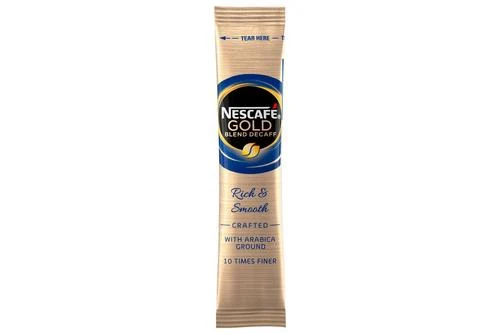 Nescafé Gold Blend Decaffeinated Instant Coffee Sachets 1.8g Pack Size: 200 X 1.8g 3 Nescafé Gold Blend Decaffeinated Instant Coffee Sachets 1.8g Pack Size: 200 X 1.8g