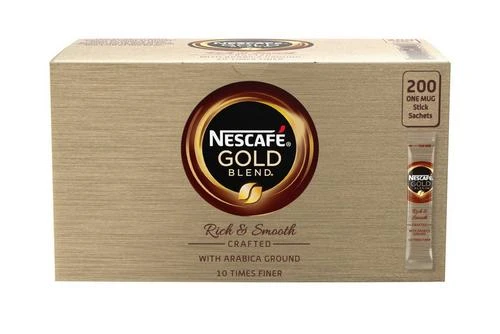 Nescafe Gold Blend Instant Coffee Sachets 1.8g Pack Size: 200 X 1.8g 4 Nescafe Gold Blend Instant Coffee Sachets 1.8g Pack Size: 200 X 1.8g - Image 2
