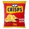 KP Ready Salted Crisps 25g Pack Size: 1 X 48 -Snack Store 10317 1