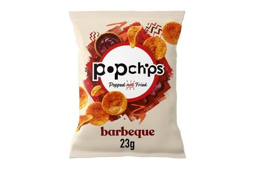 Popchips Barbeque Crisps 23g Pack Size: 1 X 24 3 Popchips Barbeque Crisps 23g Pack Size: 1 X 24