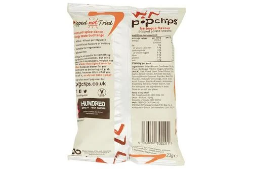 Popchips Barbeque Crisps 23g Pack Size: 1 X 24 5 Popchips Barbeque Crisps 23g Pack Size: 1 X 24 - Image 3