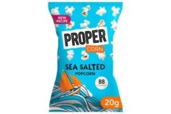 Propercorn Lightly Sea Salted Popcorn 20g Pack Size: 24 X 20g