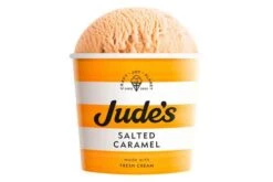 Jude's Salted Caramel Dairy Ice Cream Pack Size: 24 X 100ml