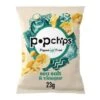 Popchips Sea Salt & Vinegar Crisps 23g Pack Size: 1 X 24 -Snack Store 105780 1