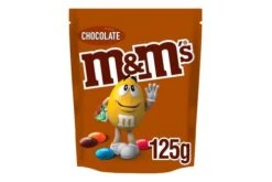 M&M's Chocolate Pouch Bag 125g Pack Size: 12 X 125g
