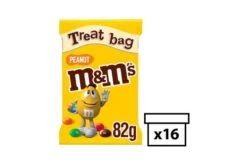 M&M's Peanut Treat Bag Pack Size: 16 X 82g -Snack Store 106988 4