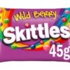 Skittles Wild Berry Sweets Bag 45g Pack Size: 36 X 45g 2 Skittles Wild Berry Sweets Bag 45g Pack Size: 36 X 45g -Snack Store 109287 1