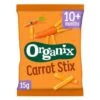 Organix Carrot Stix Organic Finger Food Toddler Snack Corn Puffs 15g Pack Size: 6 X 15g 2 Organix Carrot Stix Organic Finger Food Toddler Snack Corn Puffs 15g Pack Size: 6 X 15g -Snack Store 109611 1