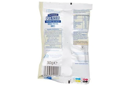 Penn State Sea Salted Pretzels 30g Pack Size: 33 X 30g 5 Penn State Sea Salted Pretzels 30g Pack Size: 33 X 30g - Image 3