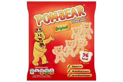 Pom Bear Original Crisps 19g Pack Size: 1 X 36 4 Pom Bear Original Crisps 19g Pack Size: 1 X 36 - Image 2