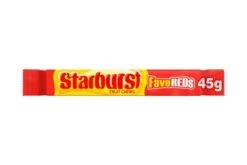 Starburst Fave Reds Vegan Chewy Sweets Fruit Flavoured Bag 45g Pack Size: 24 X 45g