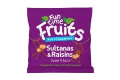 Funtime Fruits Juicy Raisins And Sultanas Pack Size: 60 X 25g