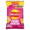 Walkers Prawn Cocktail Crisps 45g Pack Size: 32 X 45g -Snack Store 113248 1