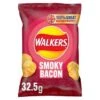 Walkers Smoky Bacon Crisps 32.5g Pack Size: 32 X 32.5g -Snack Store 114756 1