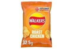 Walkers Roast Chicken Crisps 32.5g Pack Size: 32 X 32.5g