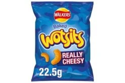 Walkers Wotsits Really Cheesy Snacks 22.5g Pack Size: 32 X 22.5g
