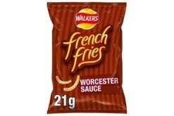 Walkers French Fries Worcester Sauce Snacks 21g Pack Size: 32 X 21g