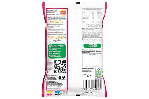 Walkers Prawn Cocktail Crisps 32.5g Pack Size: 32 X 32.5g 5 Walkers Prawn Cocktail Crisps 32.5g Pack Size: 32 X 32.5g - Image 3