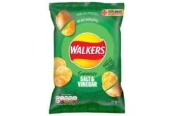 Walkers Salt & Vinegar Crisps 32.5g Pack Size: 32 X 32.5g -Snack Store 115407 2