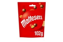 Maltesers Chocolate Pouch Bag 102g Pack Size: 13 X 102g