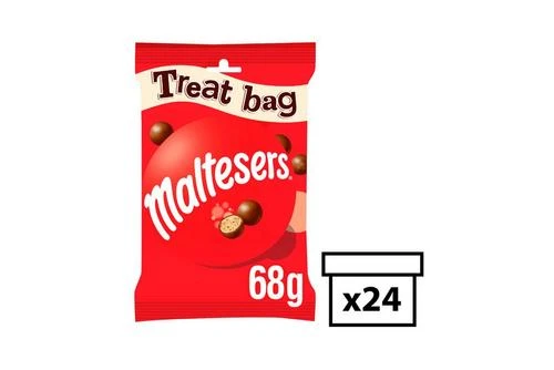 Maltesers Fairtrade Treat Bag 68g Pack Size: 24 X 68g 5 Maltesers Fairtrade Treat Bag 68g Pack Size: 24 X 68g - Image 3