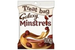 Galaxy Minstrels Chocolate Treat Bag 80g Pack Size: 20 X 80g