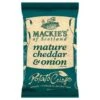 Mackies Cheddar & Onion CrispsSCO 24x40g Pack Size: 24X40G 1 Mackies Cheddar & Onion CrispsSCO 24x40g Pack Size: 24X40G -Snack Store 115524 1