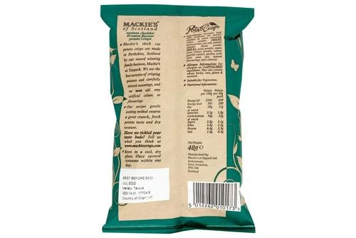 Mackies Cheddar & Onion CrispsSCO 24x40g Pack Size: 24X40G 4 Mackies Cheddar & Onion CrispsSCO 24x40g Pack Size: 24X40G - Image 2