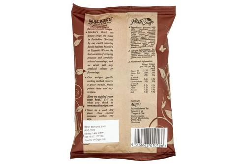 Mackie's Of Scotland Flamegrilled Aberdeen Angus (Scotland Only) Pack Size: 24 X 40g 3 Mackie's Of Scotland Flamegrilled Aberdeen Angus (Scotland Only) Pack Size: 24 X 40g - Image 2