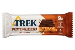Trek Cocoa Oat Protein Flapjack 50g Pack Size: 16 X 50g