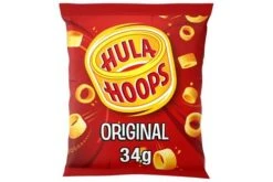 Hula Hoops Original Crisps 34g Pack Size: 32 X 34g