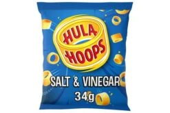 Hula Hoops Salt & Vinegar Flavour Pack Size: 32 X 34g