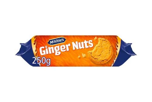 McVitie's Ginger Nuts Biscuits Pack Size: 24 X 250g 3 McVitie's Ginger Nuts Biscuits Pack Size: 24 X 250g