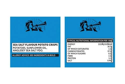 Pipers Anglesey Sea Salt Crisps 40g Pack Size: 24 X 40g 6 Pipers Anglesey Sea Salt Crisps 40g Pack Size: 24 X 40g - Image 4