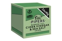 Pipers Burrow Hill Cider Vinegar & Sea Salt Crisps 40g Pack Size: 24 X 40g 11 Pipers Burrow Hill Cider Vinegar & Sea Salt Crisps 40g Pack Size: 24 X 40g -Snack Store 118846 5
