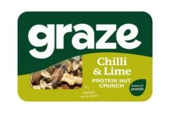 Graze Punchy Chilli & Lime Nutty Protein Power Pack Size: 9 X 38g -Snack Store 120235 2