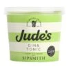 Jude's Gin & Tonic Dairy Ice Cream 100ml Pack Size: 24 X 100ml