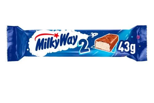 Milky Way Chocolate Duo Bar 43g Pack Size: 28 X 2 X 21.5g 3 Milky Way Chocolate Duo Bar 43g Pack Size: 28 X 2 X 21.5g