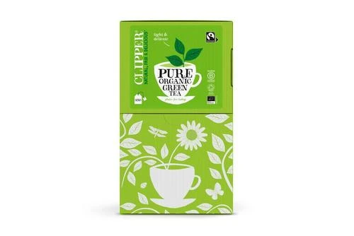 Clipper Fairtrade Organic Green Envelope Tea Pack Size: 1 X 250 3 Clipper Fairtrade Organic Green Envelope Tea Pack Size: 1 X 250