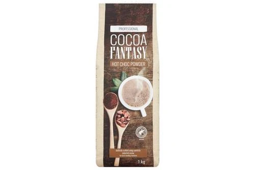 Cocoa Fantasy Hot Chocolate 10x1kg, Vending Bag Pack Size: 10 X 1kg 3 Cocoa Fantasy Hot Chocolate 10x1kg, Vending Bag Pack Size: 10 X 1kg