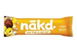 Nakd Lemon Drizzle Fruit & Nut Bar 35g Pack Size: 18 X 35g