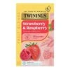Twinings Strawberry & Raspberry Enveloped Tea Bags Pack Size: 12 X 20 -Snack Store 122876 1