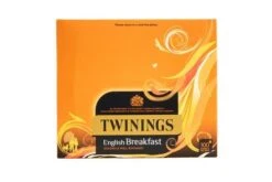 Twinings English Breakfast String & Tag Tea Bags Pack Size: 100 X 2.5g