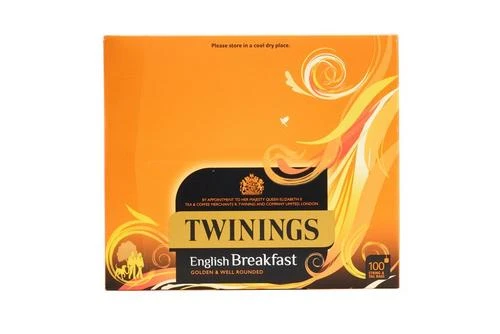 Twinings English Breakfast String & Tag Tea Bags Pack Size: 100 X 2.5g 3 Twinings English Breakfast String & Tag Tea Bags Pack Size: 100 X 2.5g
