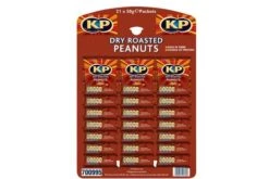 KP Dry Roasted Peanuts 50g (Pubcard) Pack Size: 21 X 50g