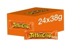Toffee Crisp Milk Chocolate Bar 38g Pack Size: 24 X 38g -Snack Store 123467 4