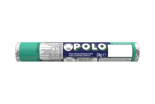 Polo Spearmint Mint Tube 34g Pack Size: 32 X 34g 5 Polo Spearmint Mint Tube 34g Pack Size: 32 X 34g - Image 3
